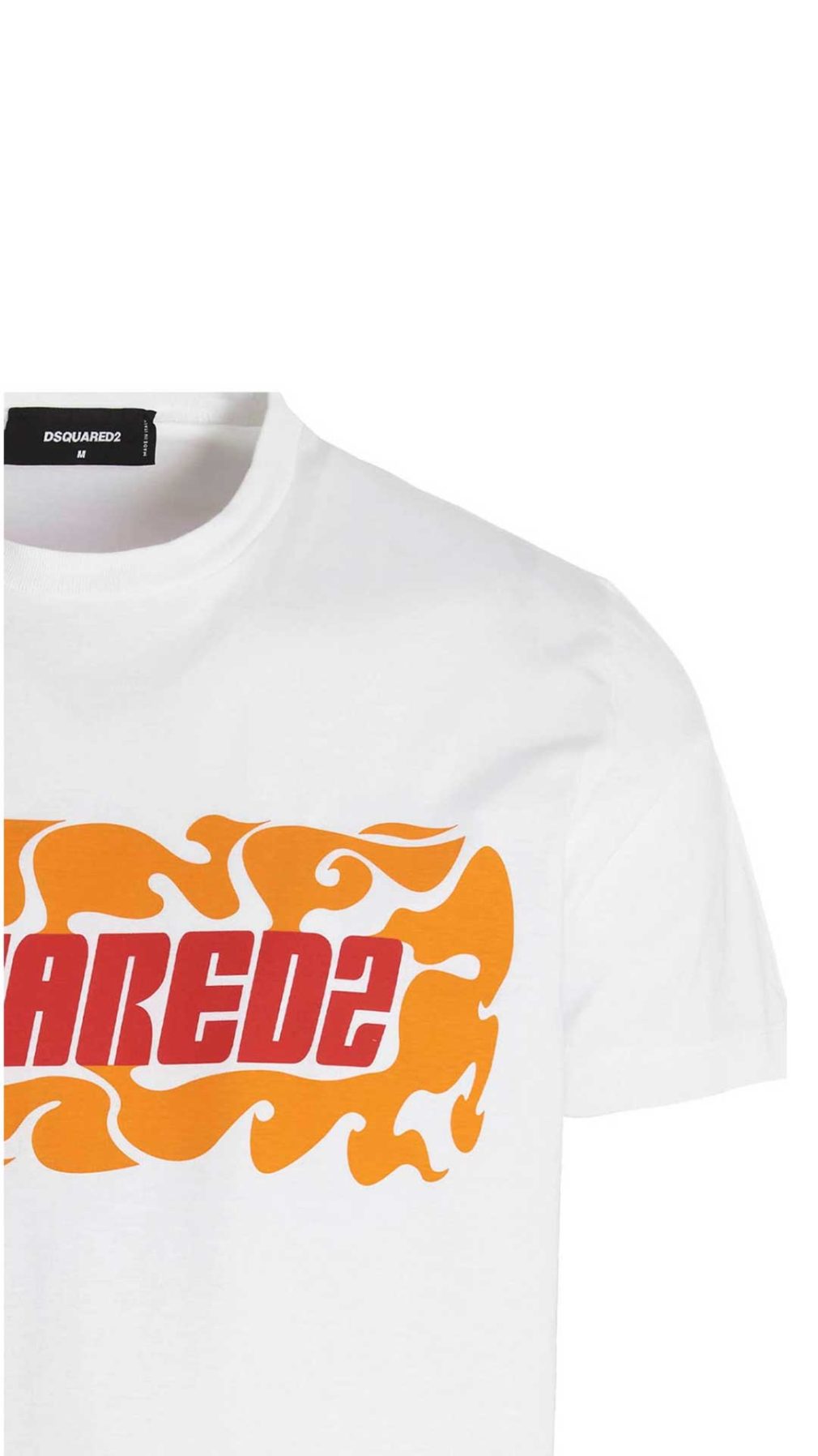 Camiseta Dsquared2 con logotipo en la parte delantera