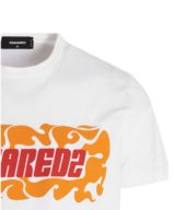 Camiseta Dsquared2 con logotipo en la parte delantera