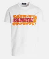 Camiseta Dsquared2 con logotipo en la parte delantera