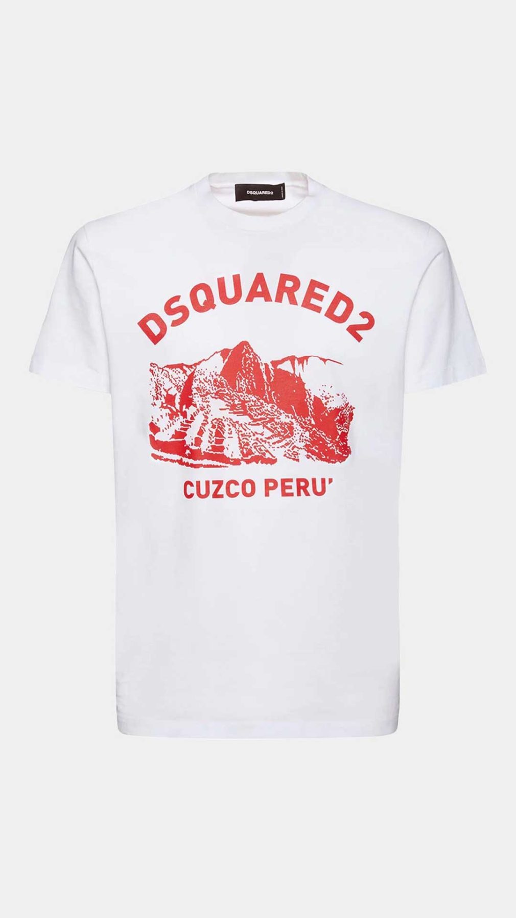 Camiseta Dsquared2 con estampado grafico de Cuzco