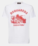 Camiseta Dsquared2 con estampado grafico de Cuzco
