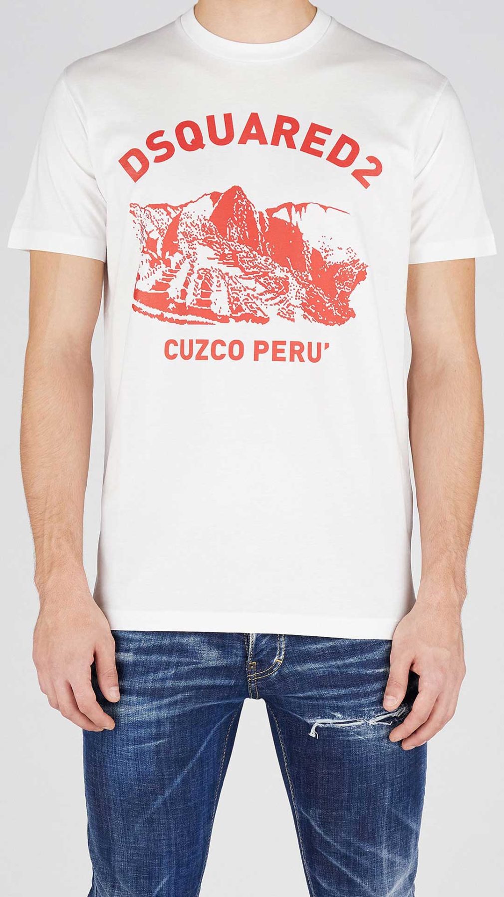 Camiseta Dsquared2 con estampado grafico de Cuzco