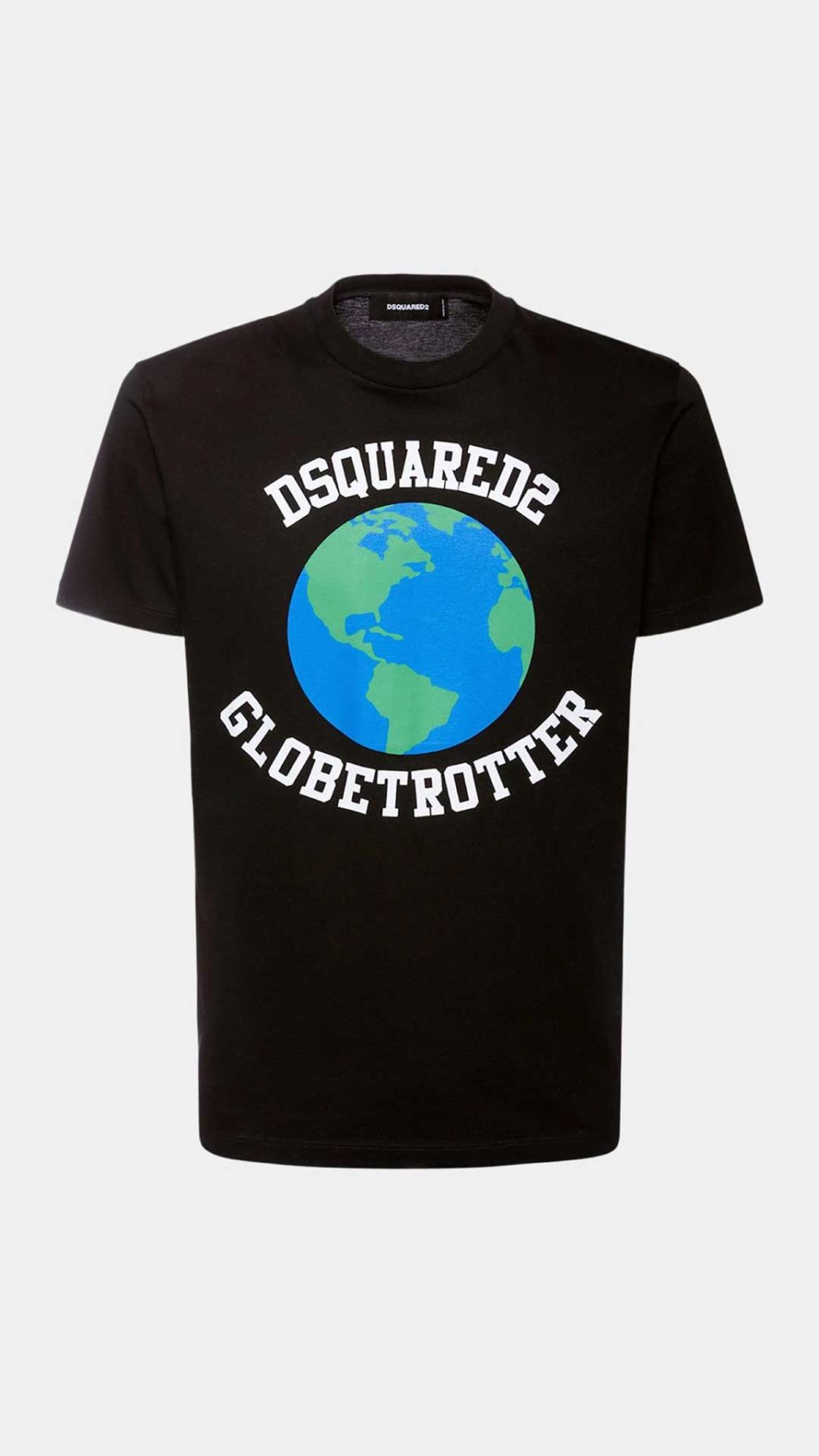 Camiseta Dsquared2 con estampado gráfico Globetrotter
