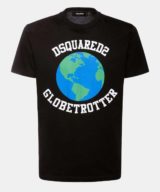 Camiseta Dsquared2 con estampado gráfico Globetrotter