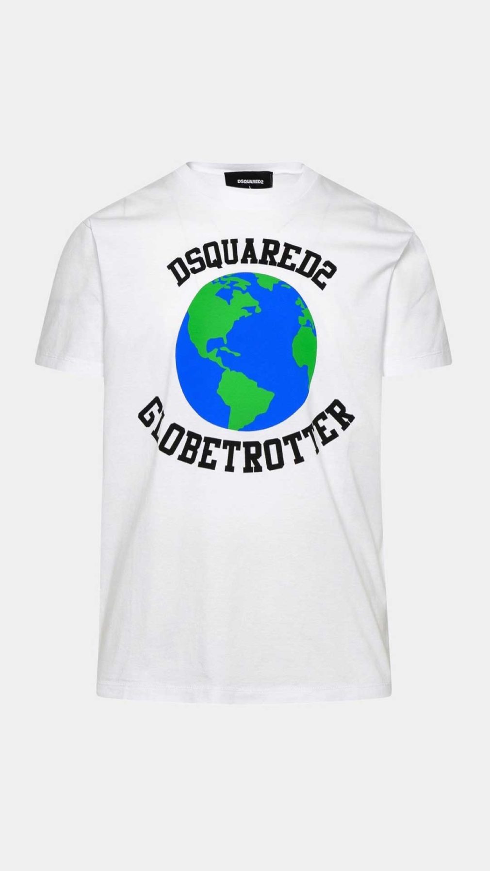 Camiseta Dsquared2 con estampado gráfico Globetrotter
