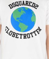 Camiseta Dsquared2 con estampado gráfico Globetrotter