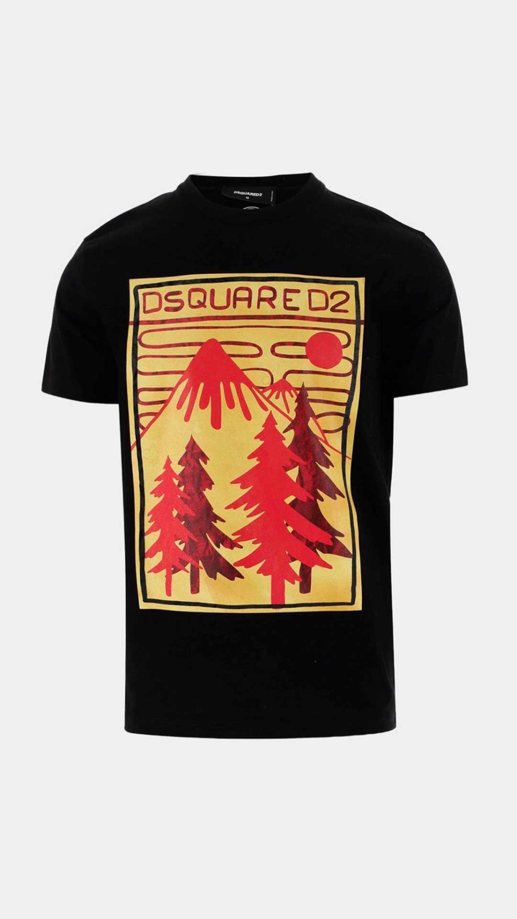 Camiseta Dsquared2 con estampado gráfico