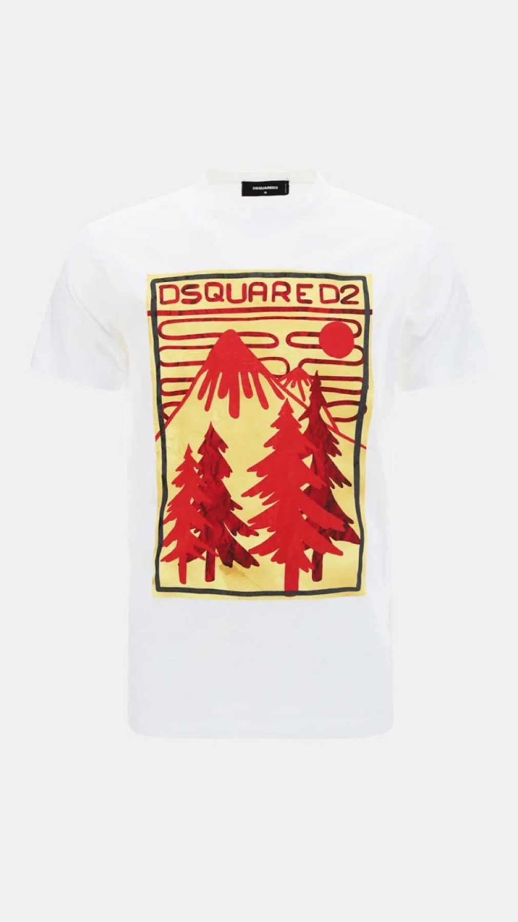 Camiseta Dsquared2 con estampado gráfico
