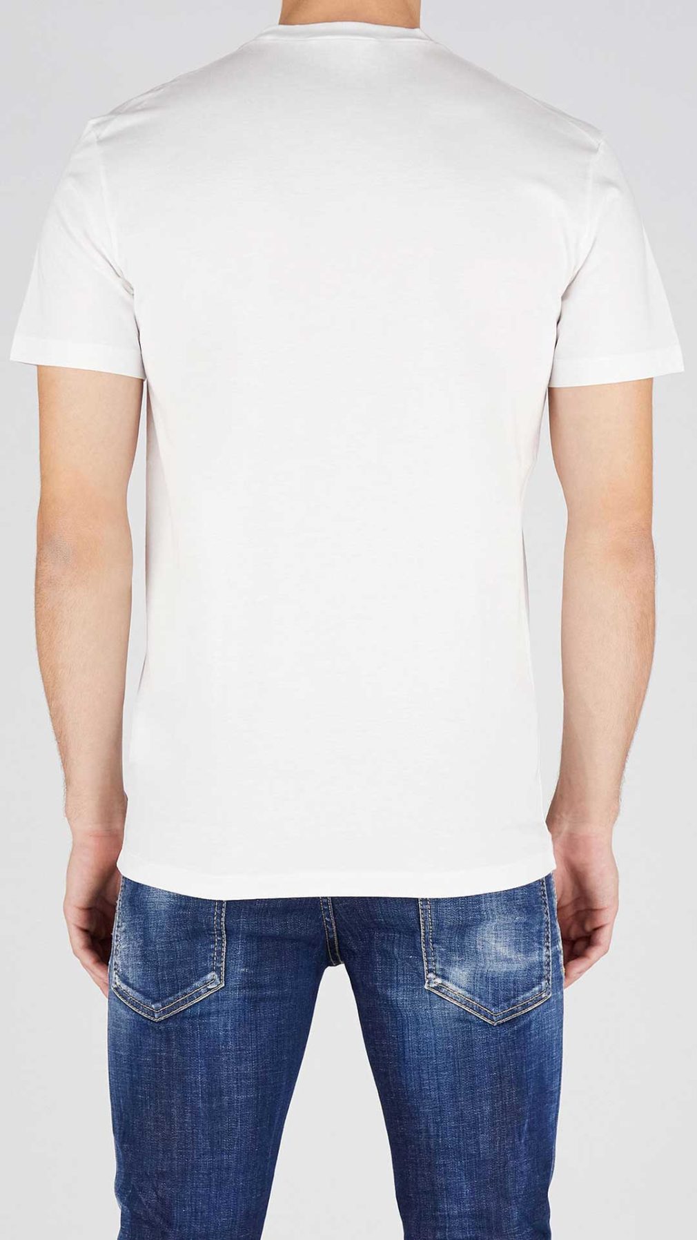 Camiseta Dsquared2 estampado grafico Ilove D2