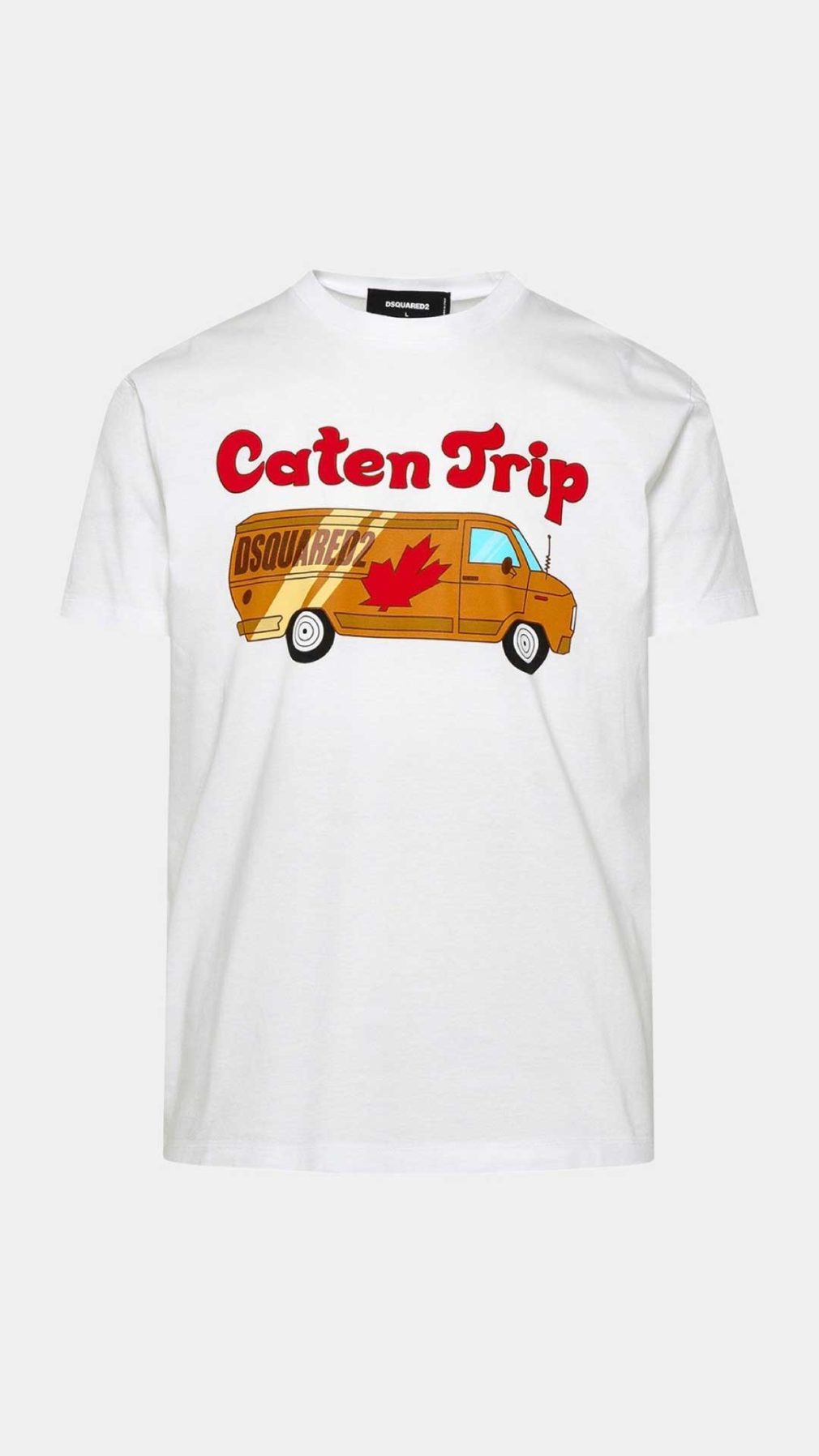 Camiseta Dsquared2 estampado gráfico Caten Trip