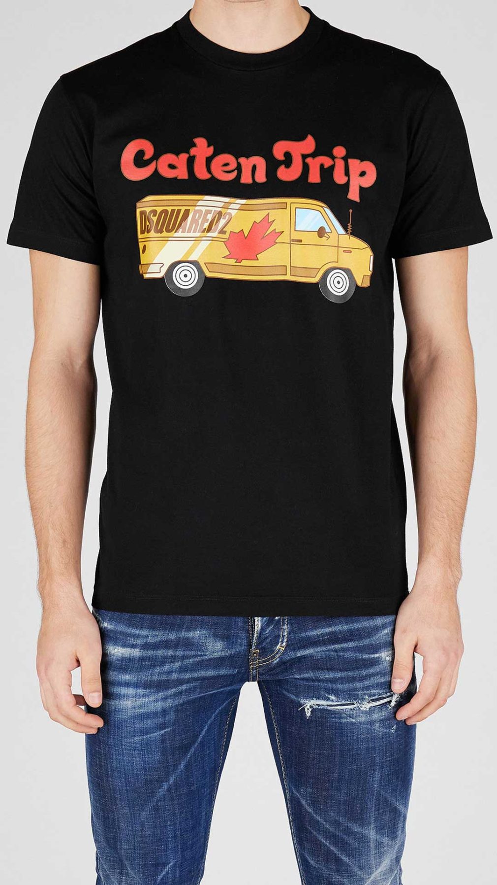 Camiseta Dsquared2 con estampado gráfico Caten Trip
