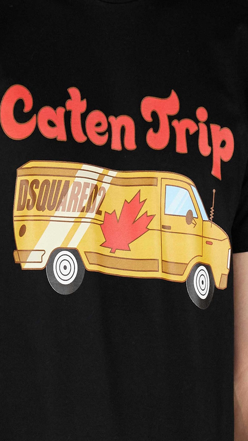 Camiseta Dsquared2 con estampado gráfico Caten Trip