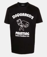 Camiseta Dsquared2 con estampado gráfico