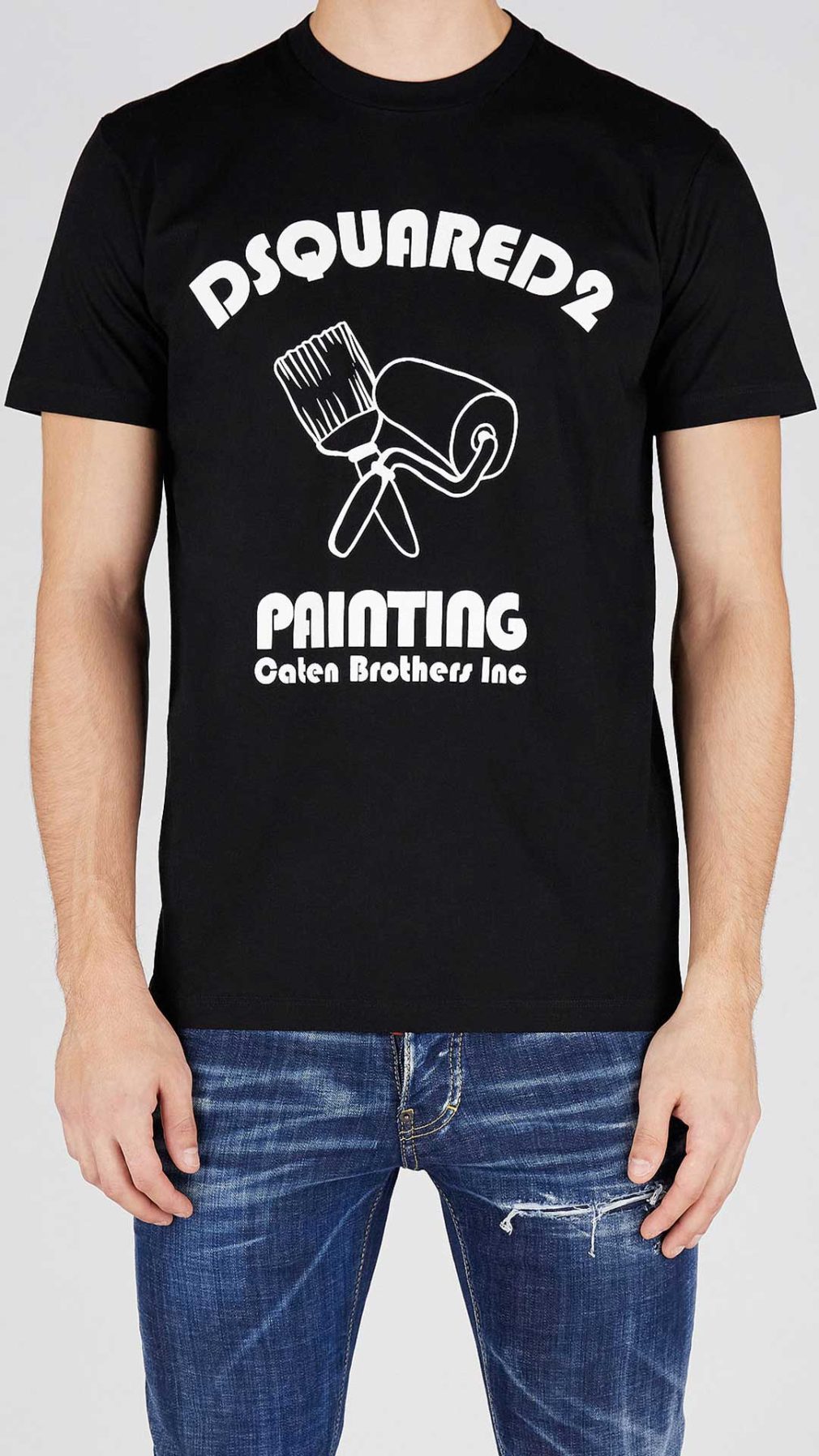 Camiseta Dsquared2 con estampado gráfico