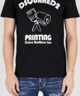 Camiseta Dsquared2 con estampado gráfico