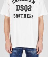 Camiseta Dsquared2 con estampado gráfico del logotipo