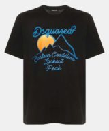 Camiseta Dsquared2 con logotipo en relieve