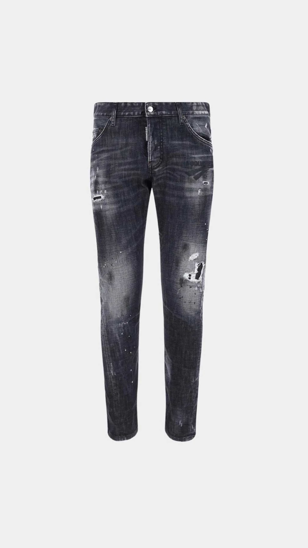 Jeans Sexy Twist Dsquared2 con logotipo engomado lado izquierdo
