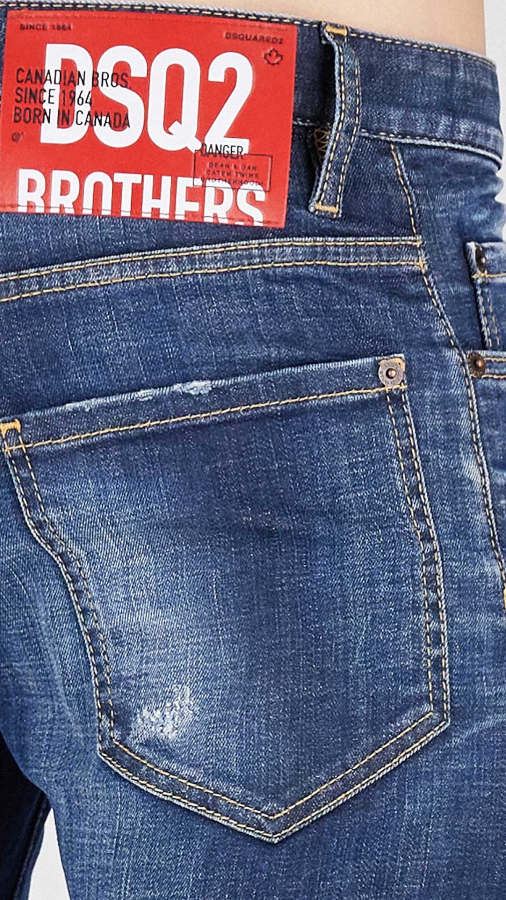 Jeans Sexy Twist Dsquared2 etiqueta DSQ2 brothers