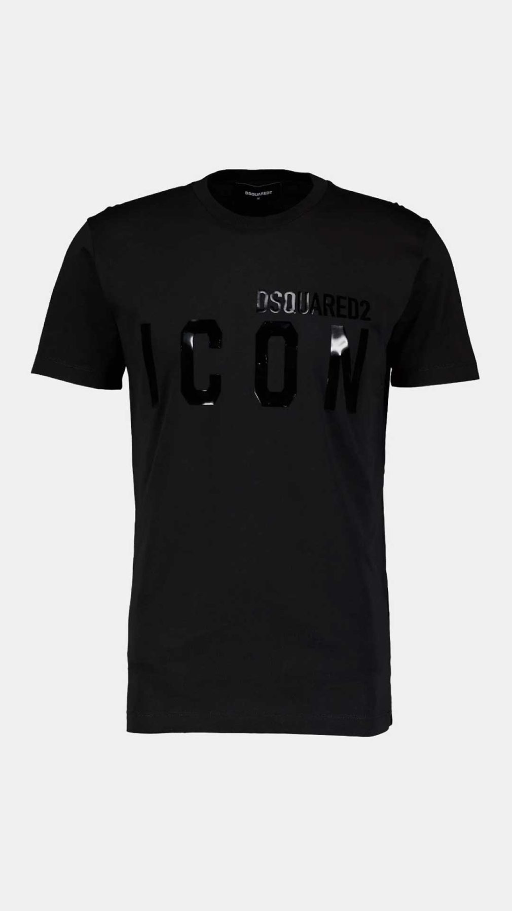Camiseta Dsquared2 Icon logotipo brillante al tono