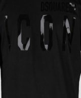 Camiseta Dsquared2 Icon logotipo brillante al tono