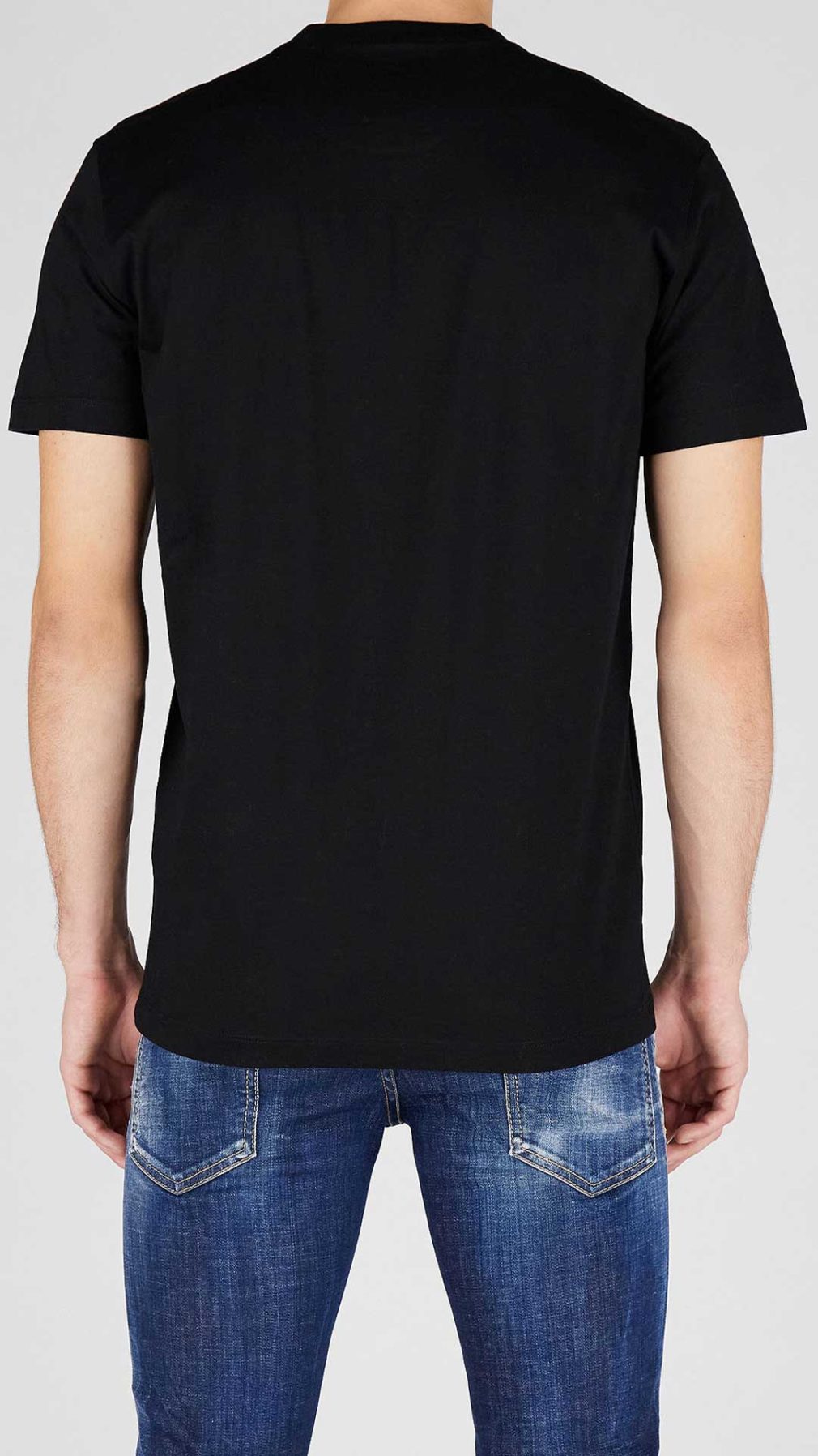 Camiseta Dsquared2 Icon con efecto manchas de pintura