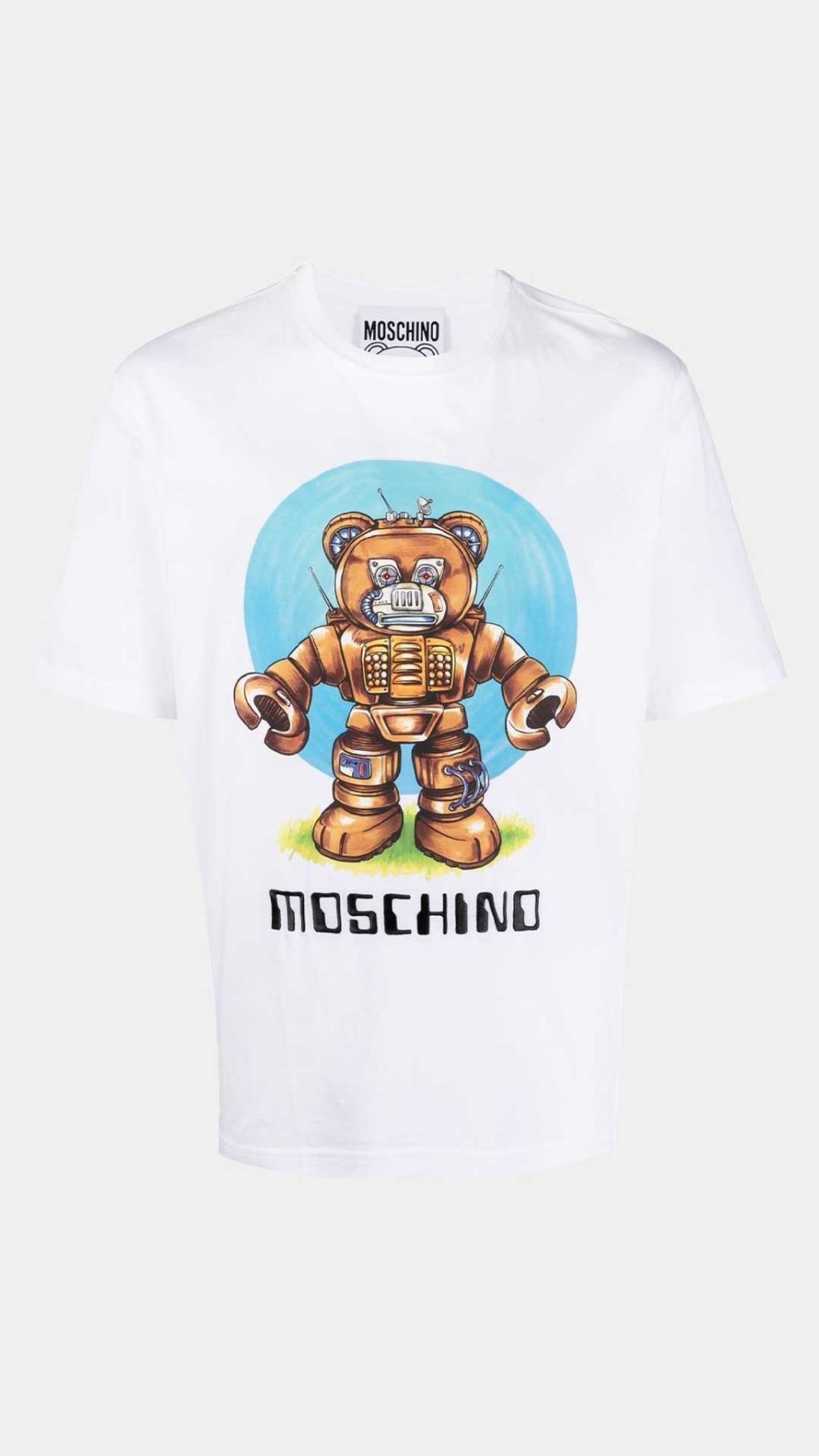Camiseta Moschino con estampado Moschino Teddy Bear Robot