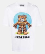Camiseta Moschino con estampado Moschino Teddy Bear Robot