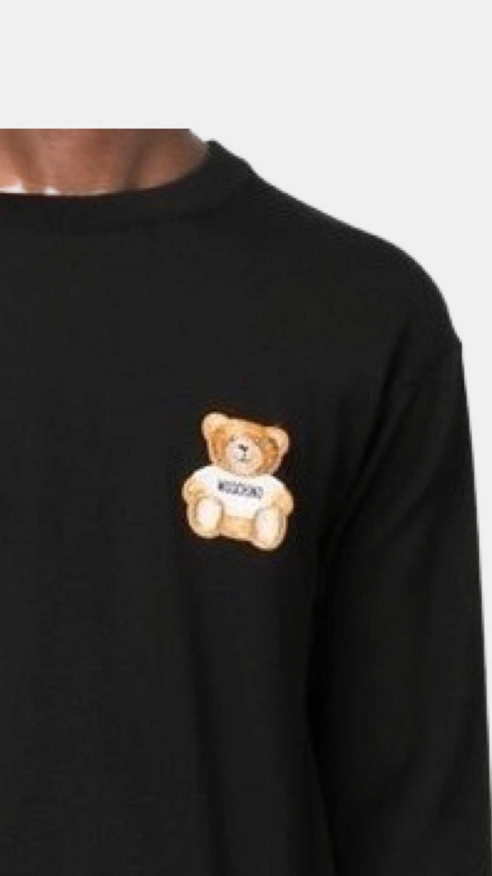Jersey Moschino con motivo Teddy Bear