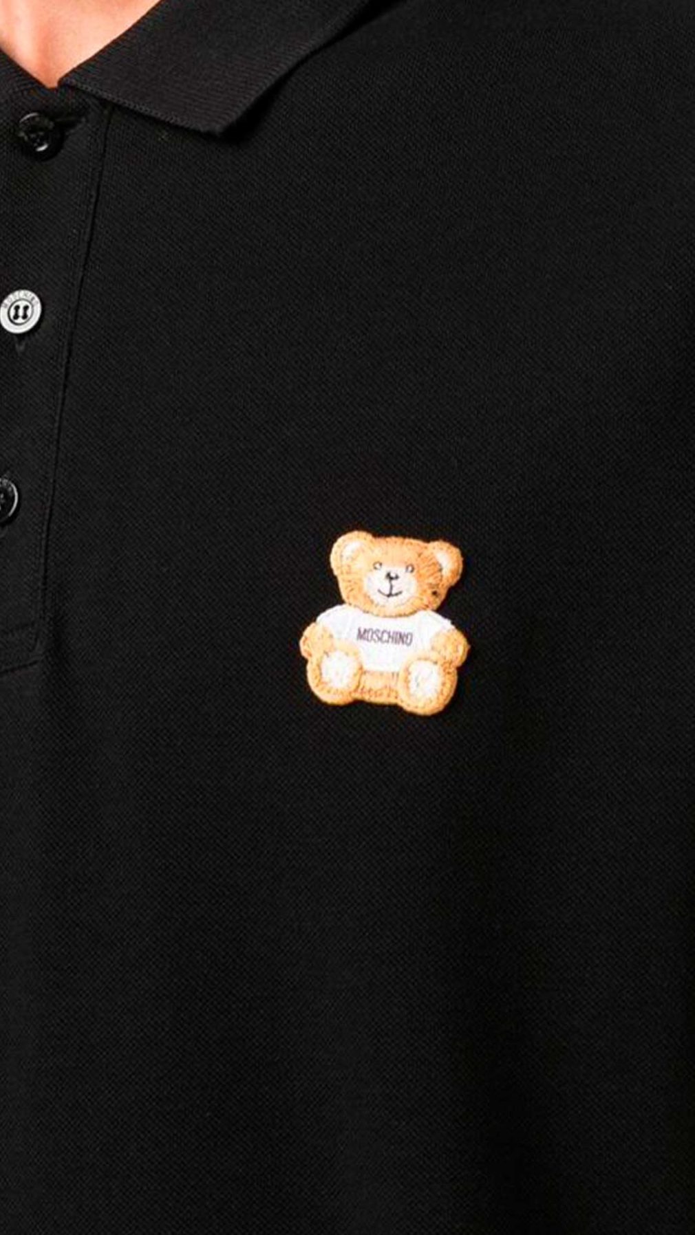 Polo Moschino con motivo Teddy Bear