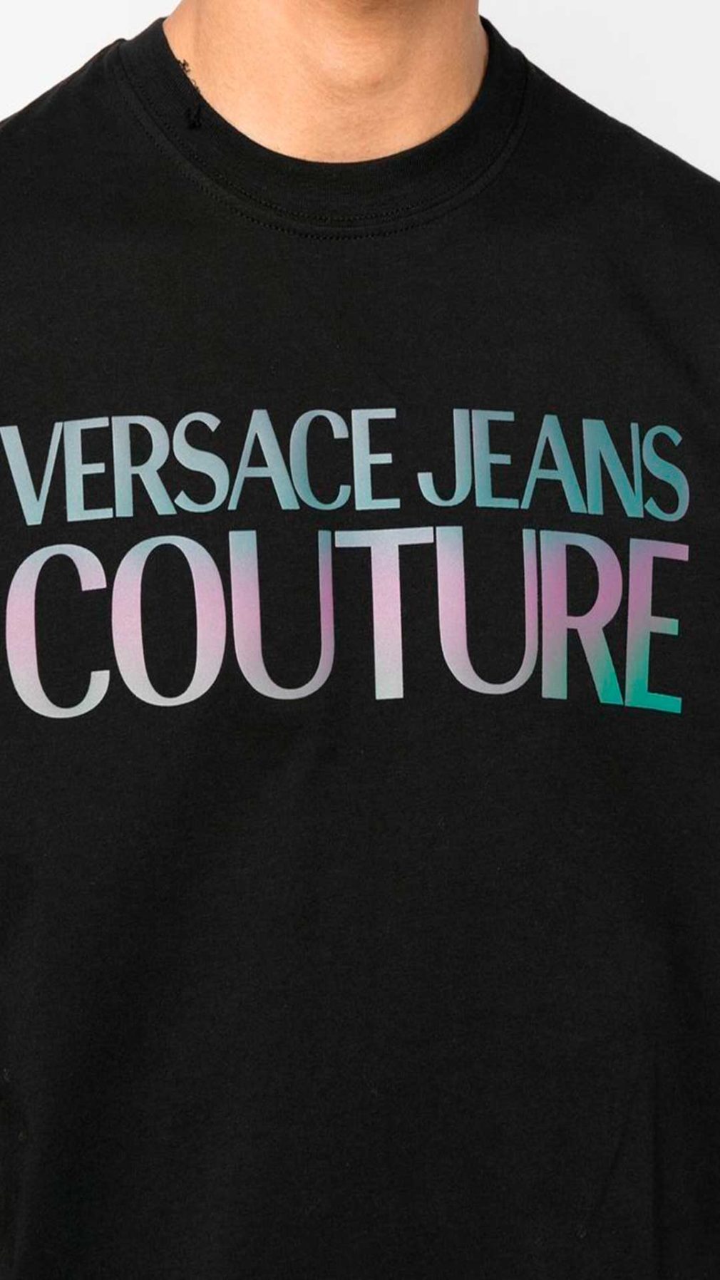 Camiseta Versace Jeans Couture con logotipo estampado