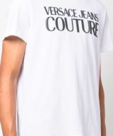 Camiseta Versace Jean Couture con logotipo estampado
