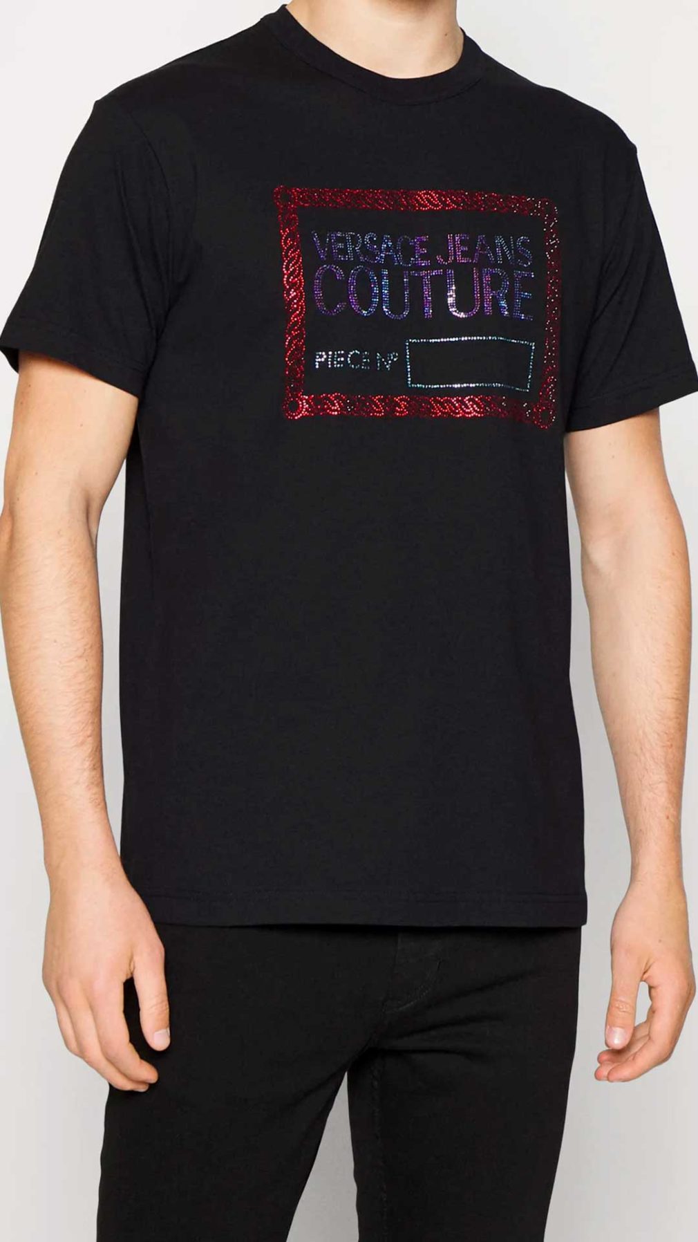 Camiseta Versace Jeans Couture con logotipo en la parte delantera