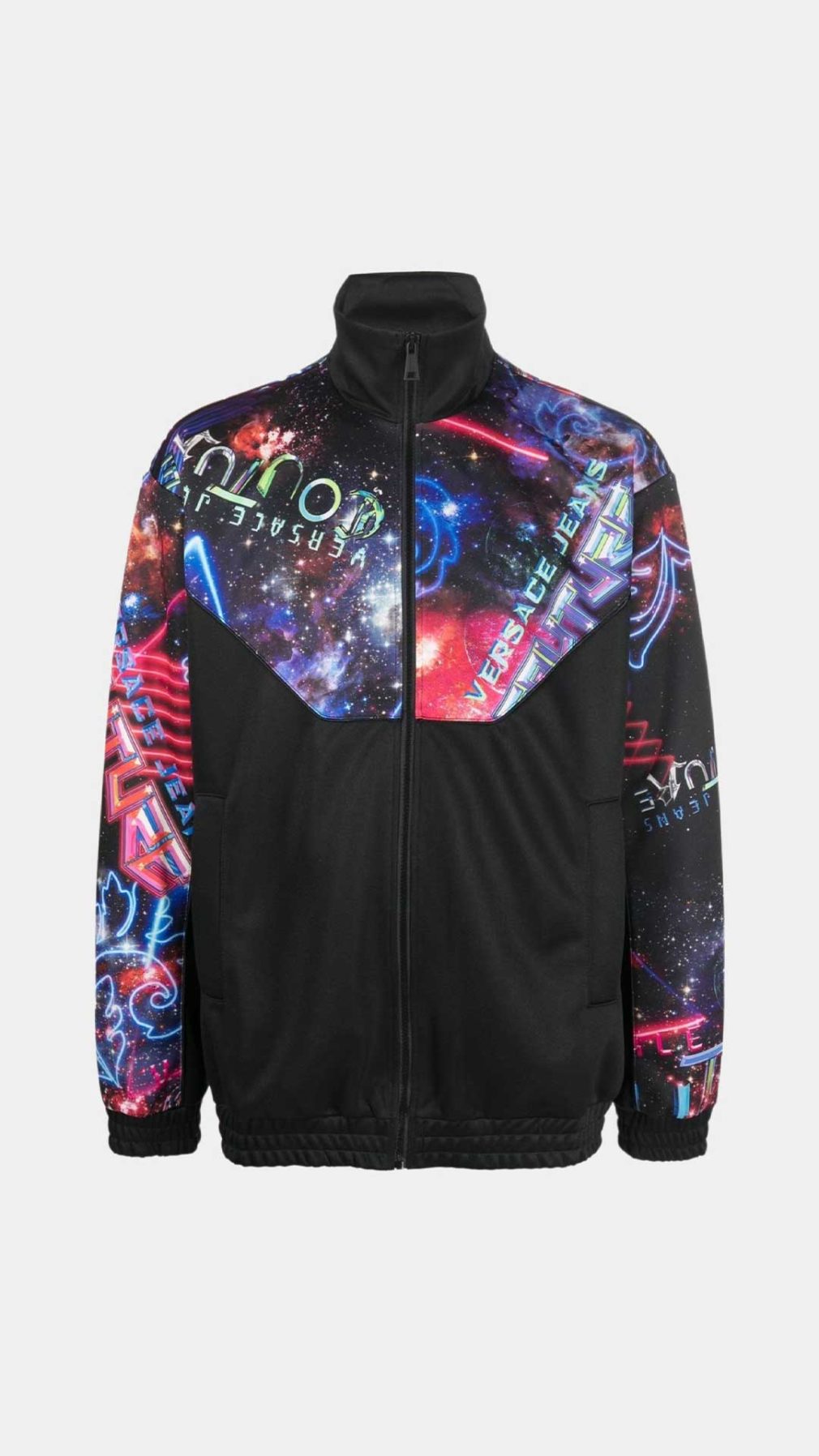 Chaqueta deportiva Versace Jeans Couture con estampado galaxia