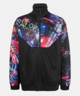 Chaqueta deportiva Versace Jeans Couture con estampado galaxia