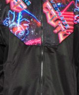 Chaqueta deportiva Versace Jeans Couture con estampado galaxia