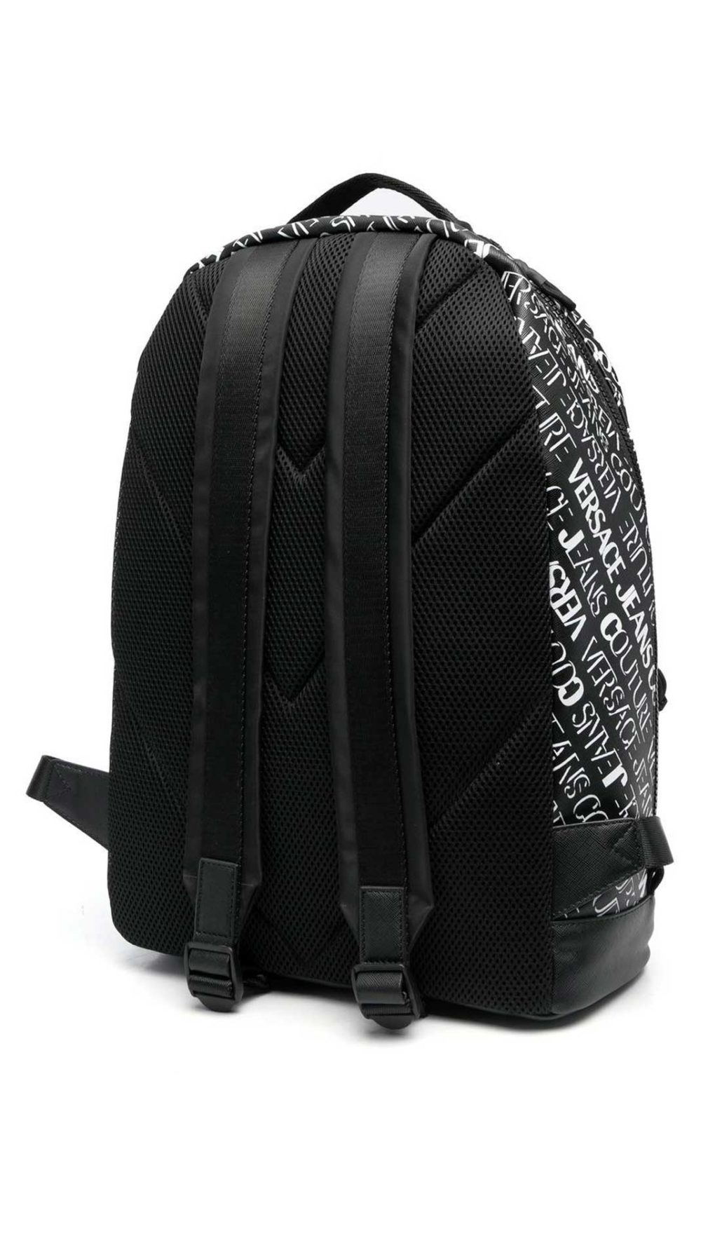 Mochila Versace Jeans Couture con logotipo estampado en toda la pieza