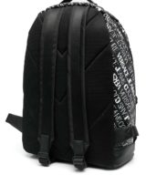 Mochila Versace Jeans Couture con logotipo estampado en toda la pieza