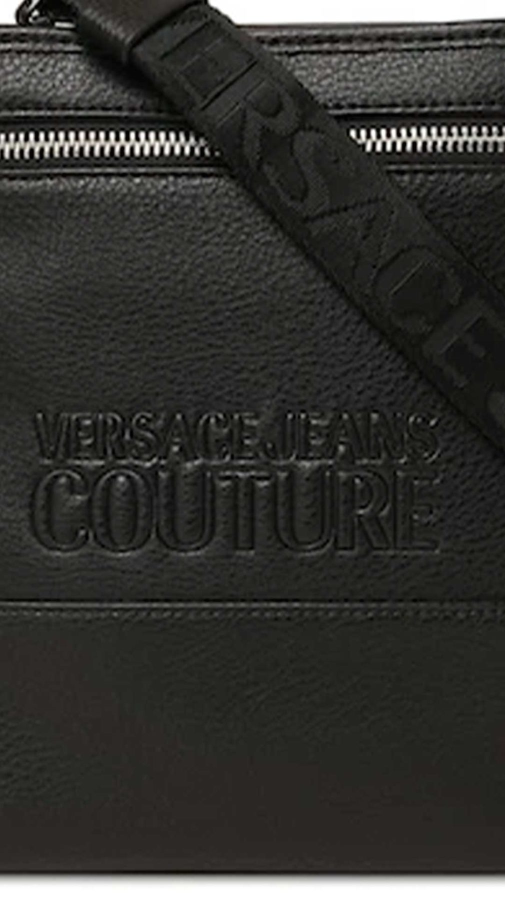 Messenger Versace Jeans Couture con logotipo grabado