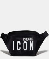 Riñonera de nailon Dsquared2 con logotipo
