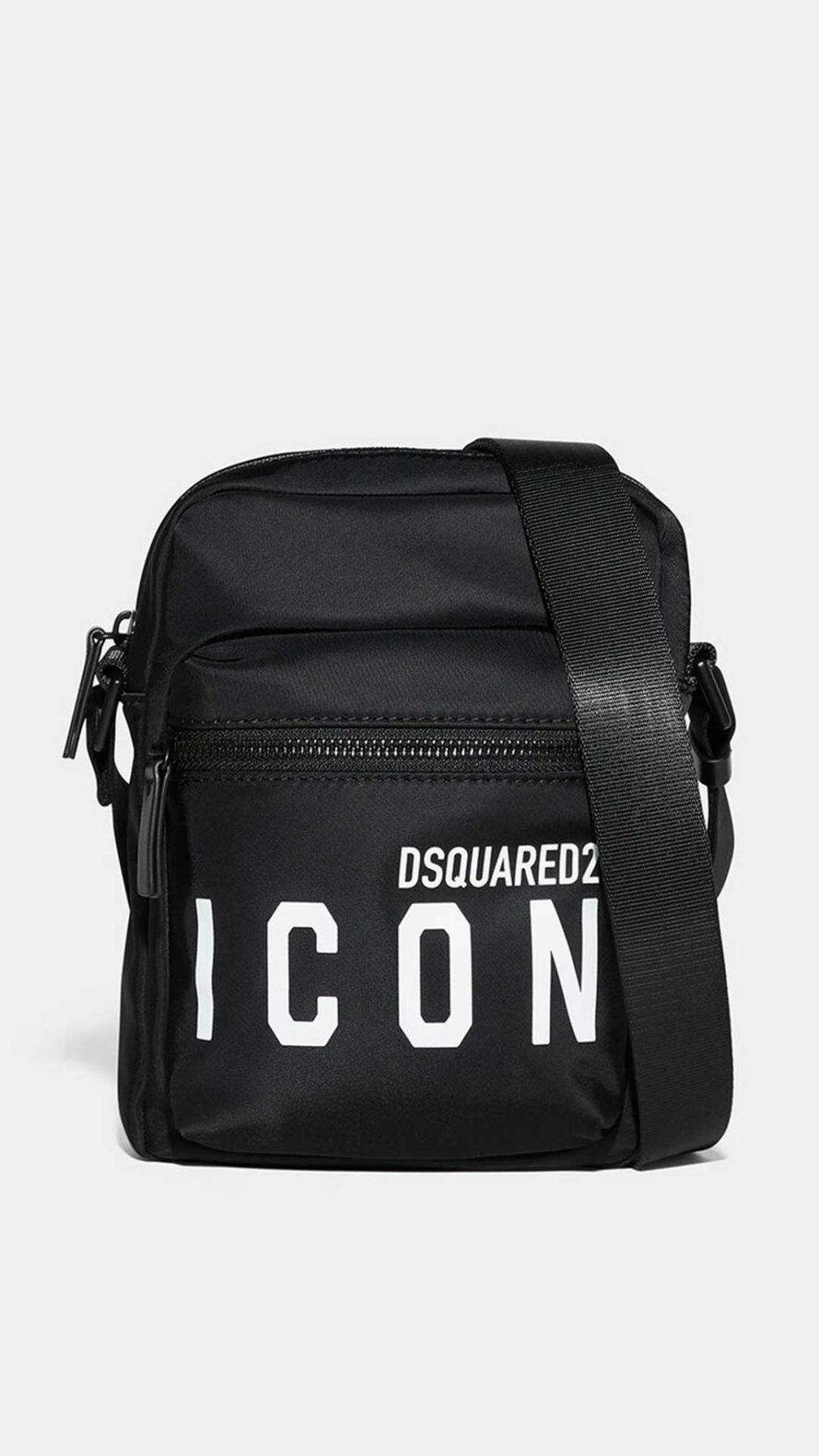 Bolso cruzado Dsquared2 en tejido técnico
