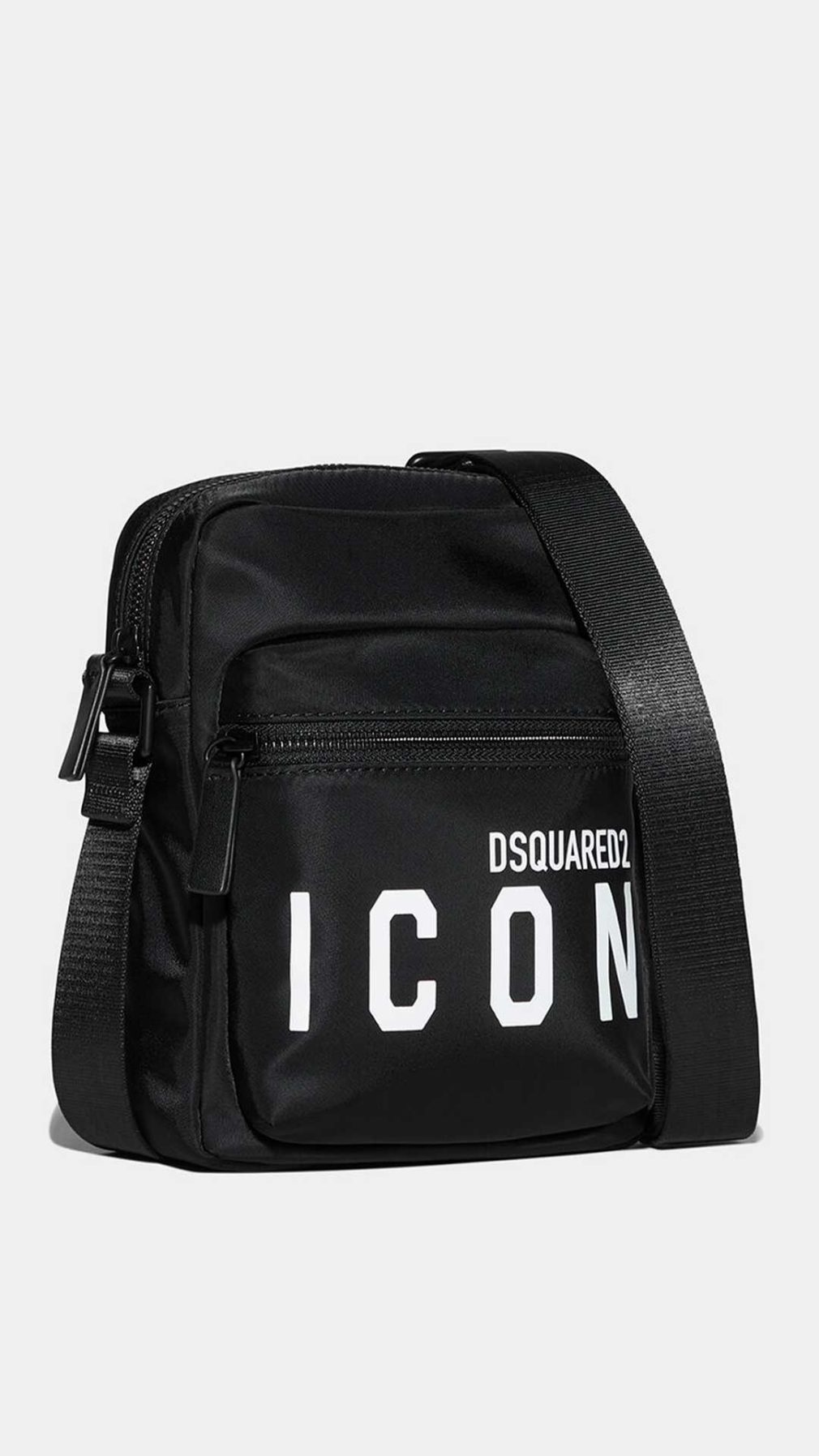 Bolso cruzado Dsquared2 en tejido técnico
