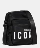 Bolso cruzado Dsquared2 en tejido técnico