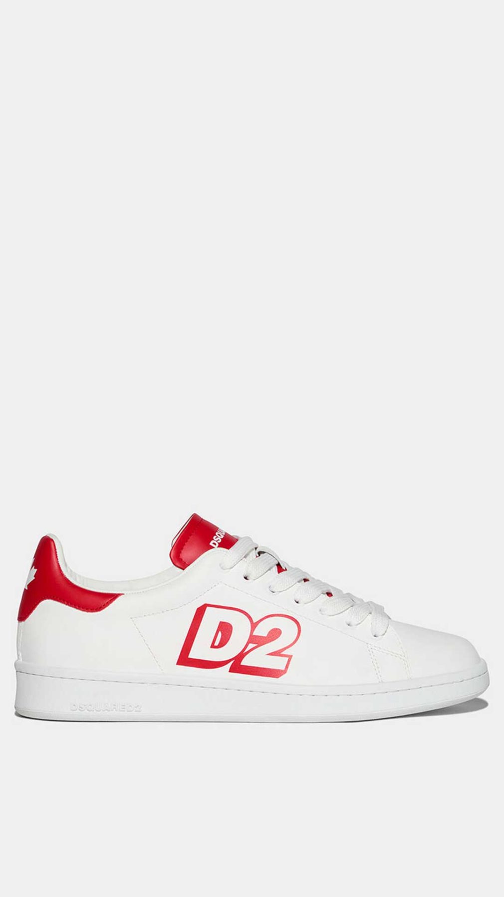 Deportiva Dsquared2 de piel con logotipo en el lateral