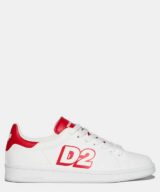 Deportiva Dsquared2 de piel con logotipo en el lateral