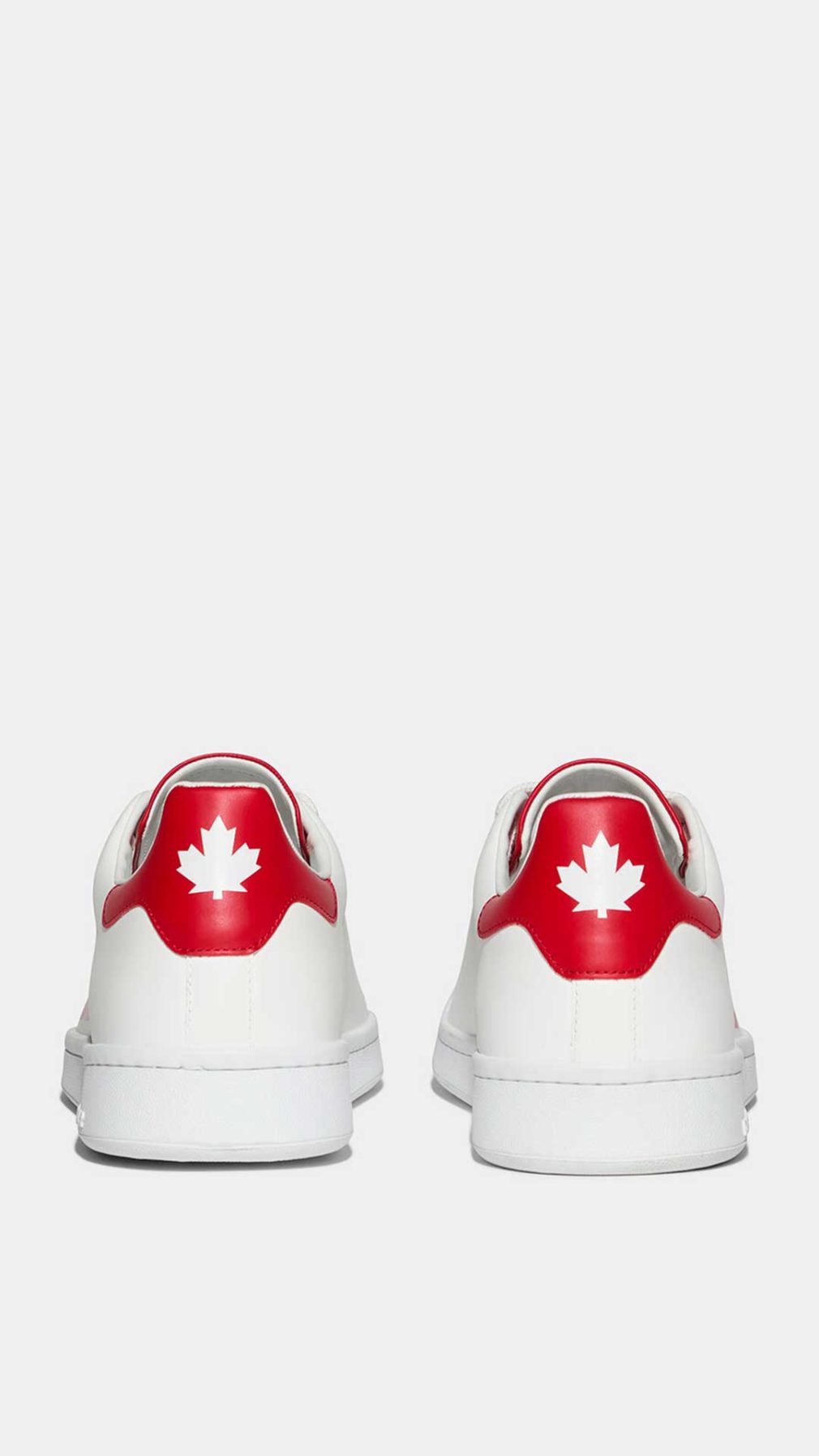 Deportiva Dsquared2 de piel con logotipo en el lateral