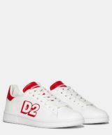 Deportiva Dsquared2 de piel con logotipo en el lateral