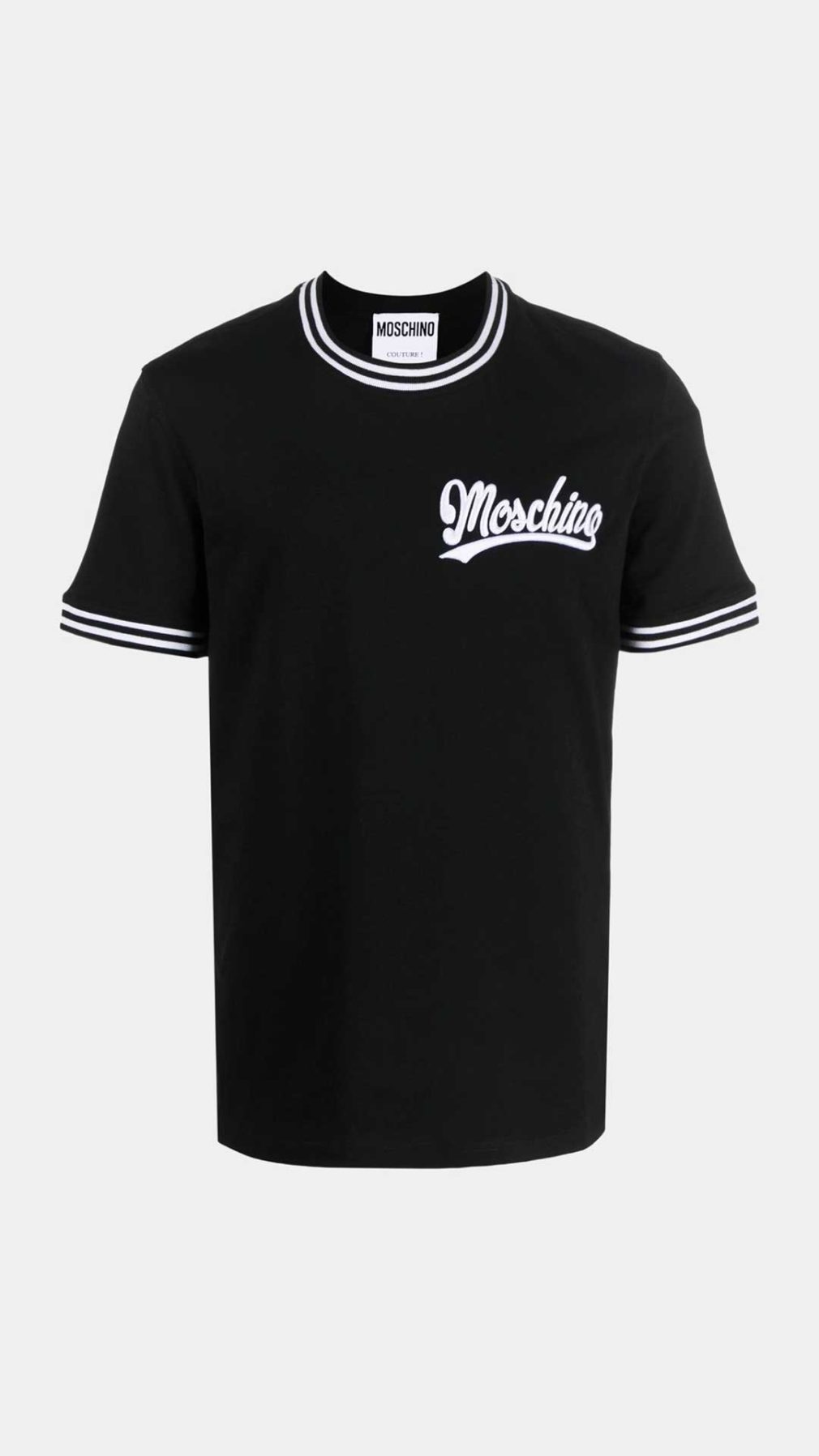Camiseta Moschino con logo bordado