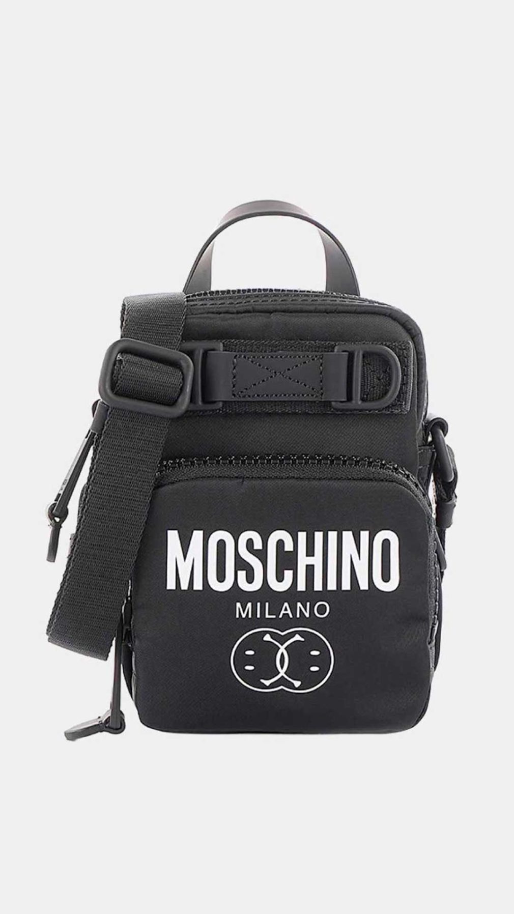 Bolso pequeño Moschino con estampado del logo