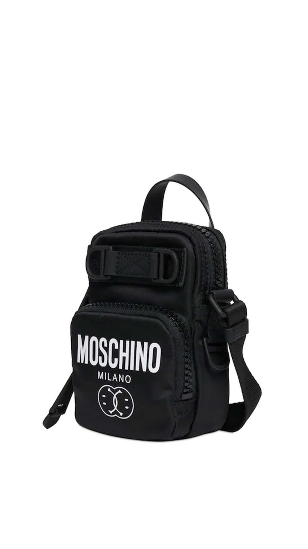 Bolso pequeño Moschino con estampado del logo